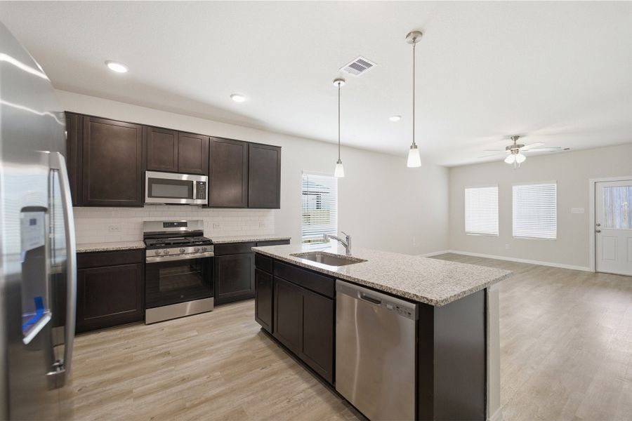 Furnished interior view inside a new home in The Reserve at Huntsville, Huntsville (Image 12).