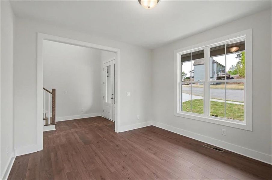 Spacious, unfurnished interior of a new home in , Cartersville (Image 28).