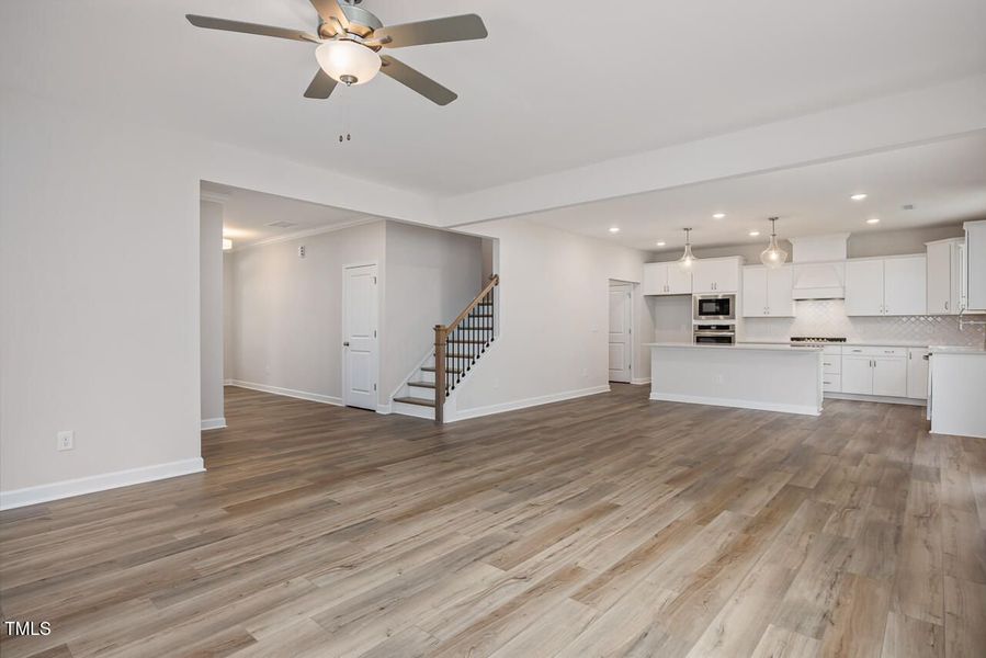 Spacious, unfurnished interior of a new home in Sage on North Main, Wake Forest (Image 16).