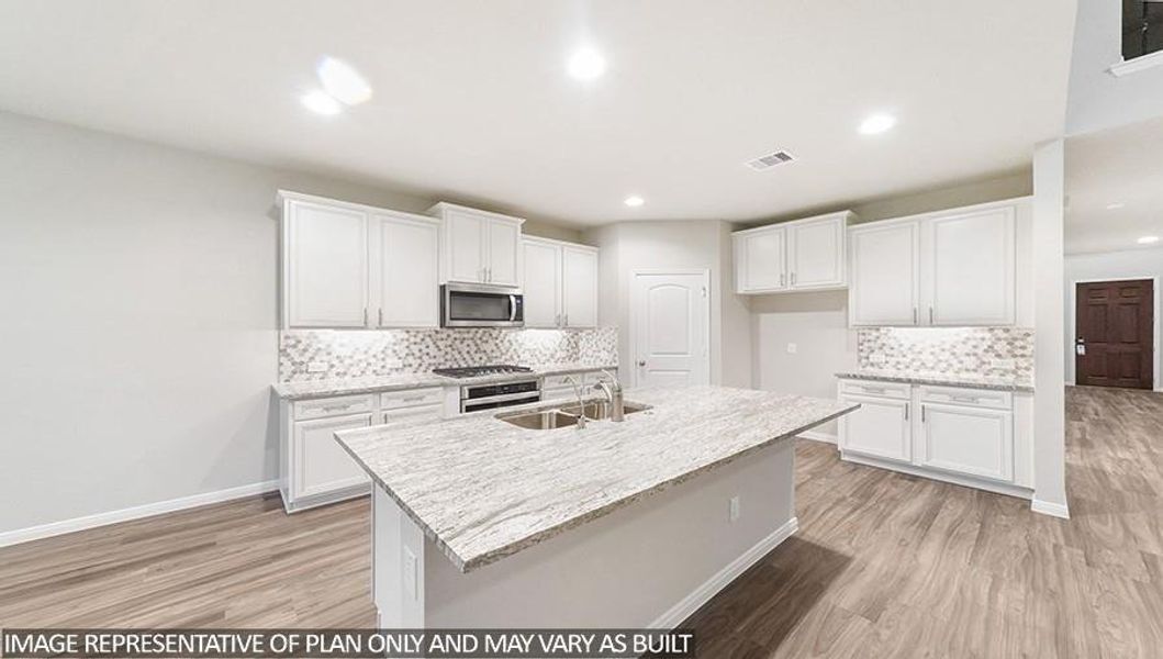 Furnished interior view inside a new home in River Ranch Estates, Dayton (Image 5).