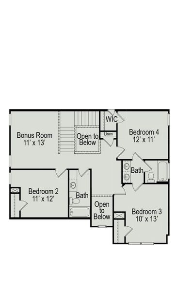 2D floor plan layout of this home in Foxtail Palms, Manvel, TX (Image 2). 2D floor plan layout of this home in Foxtail Palms, Manvel, TX (Image 2).