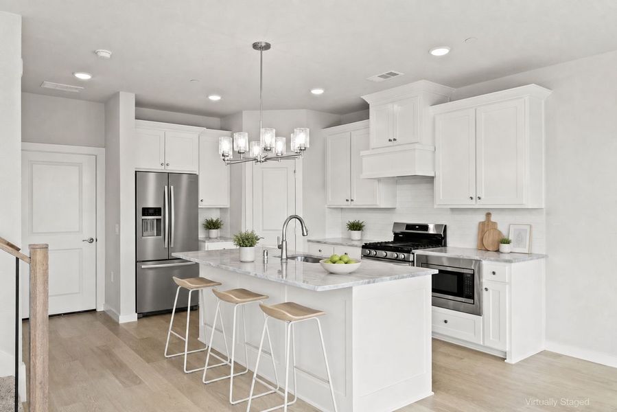 Furnished interior view inside a new home in Ten Mile Creek, Celina (Image 11).
