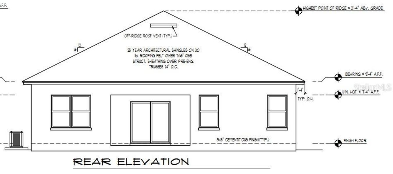 Exterior rendering of this home design in , Sanford, FL (Image 3).