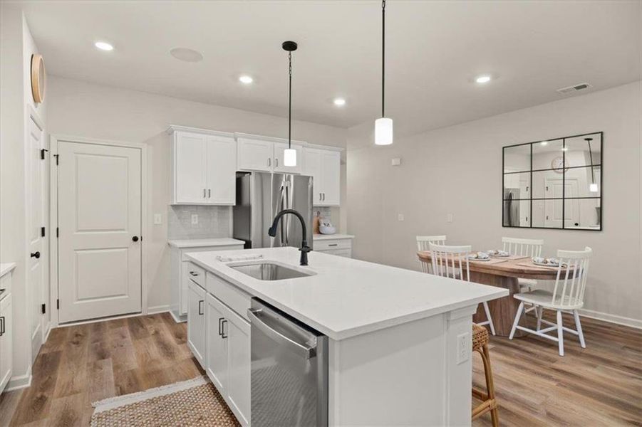 Furnished interior view inside a new home in , Jasper (Image 20).