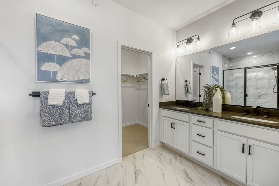 Furnished interior view inside a new home in Uplands, Westminster (Image 8).