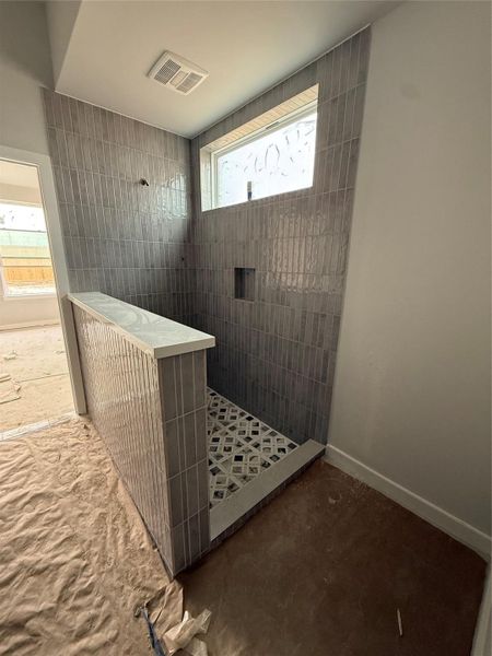In-progress construction of a new home in Bridgeland 45', 50', 70', Cypress, TX (Image 13).