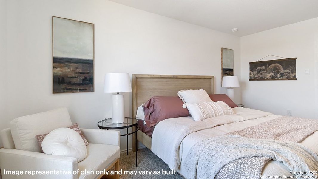 Furnished interior view inside a new home in Sereno Springs, Converse (Image 18). Furnished interior view inside a new home in Sereno Springs, Converse (Image 18).