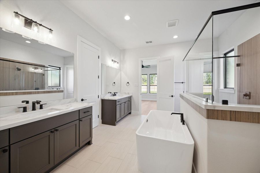 Furnished interior view inside a new home in Grand Central Park, Conroe (Image 4). Furnished interior view inside a new home in Grand Central Park, Conroe (Image 4).