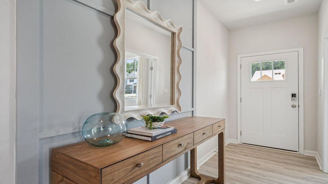 Furnished interior view inside a new home in The Garrison, Summerville (Image 12).