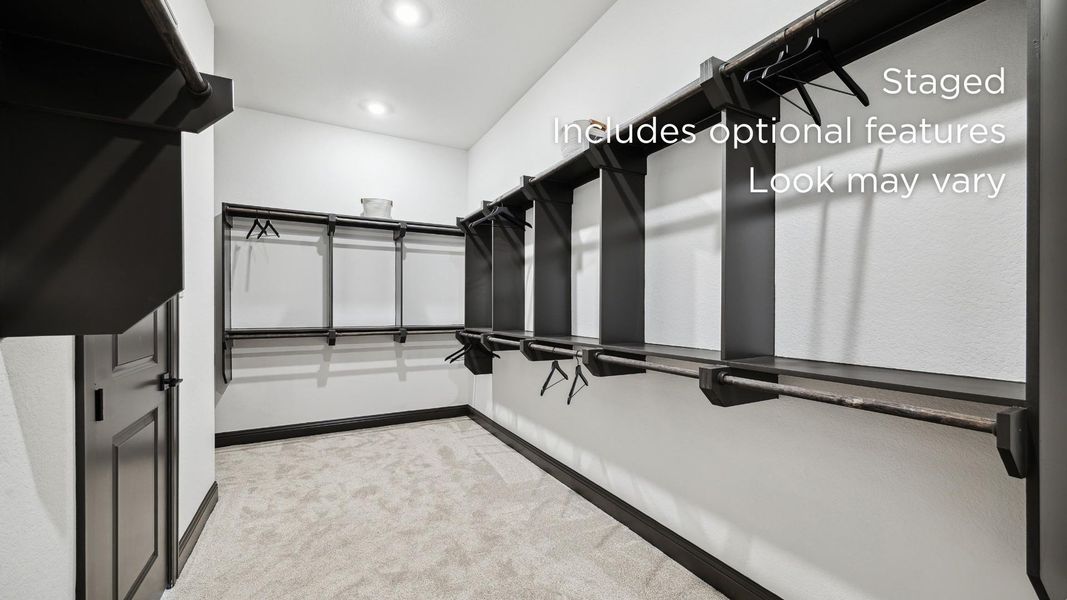 Furnished interior view inside a new home in The Grand Prairie 60', Hockley (Image 9).