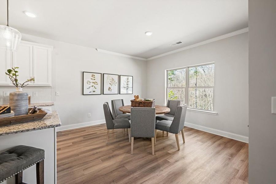 Furnished interior view inside a new home in , Homer (Image 12).