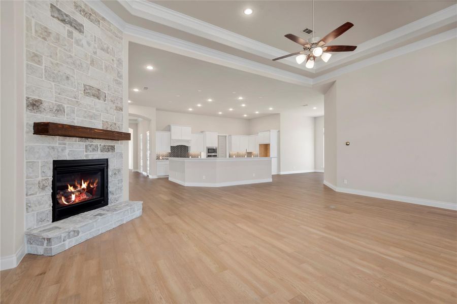 Furnished interior view inside a new home in , Conroe (Image 10). Furnished interior view inside a new home in , Conroe (Image 10).