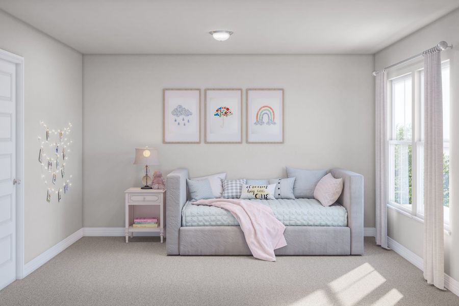 Furnished interior view inside a new home in Mason Woods, Cypress (Image 15). Furnished interior view inside a new home in Mason Woods, Cypress (Image 15).