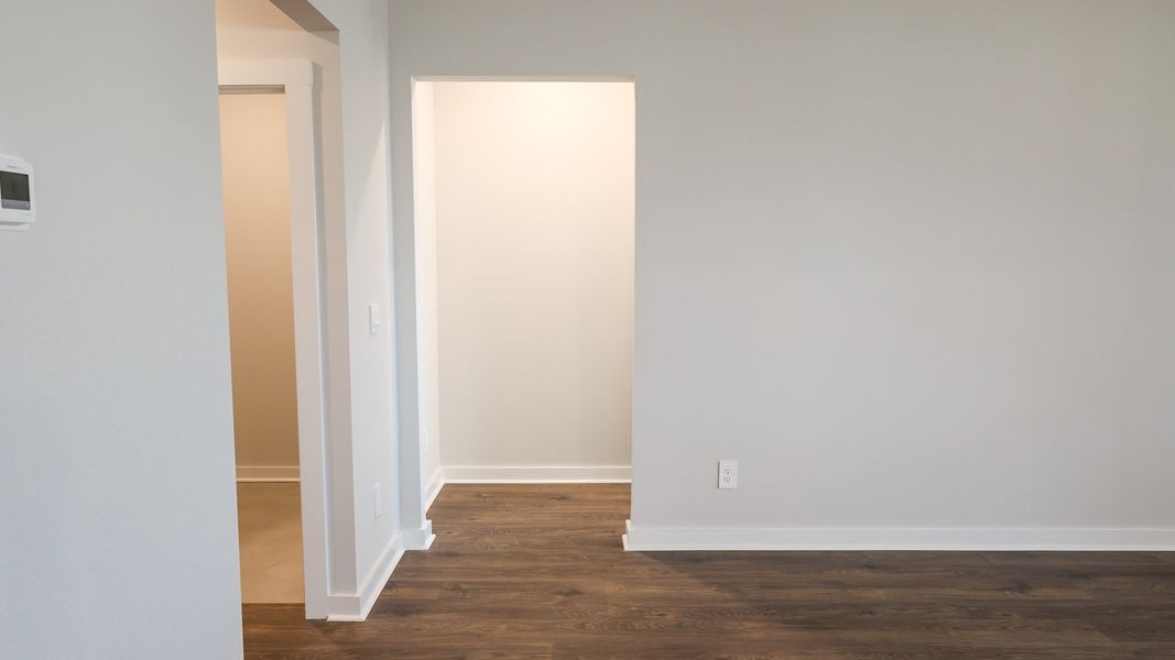 Representative unfurnished interior of a home built from the STONEBROOK II by D.R. Horton in Harvest Point, Spring Hill (Image 38).