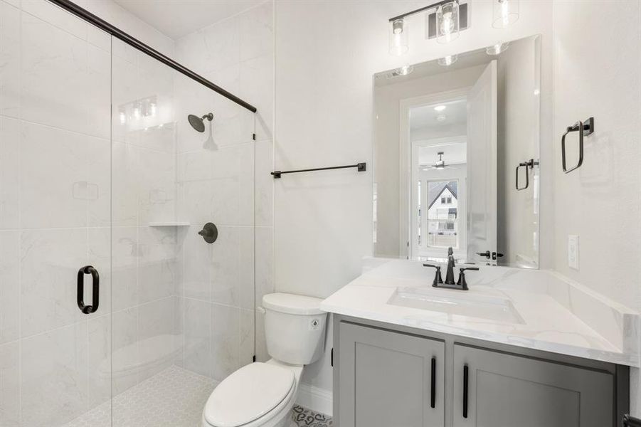 Furnished interior view inside a new home in Painted Tree, McKinney (Image 13). Furnished interior view inside a new home in Painted Tree, McKinney (Image 13).