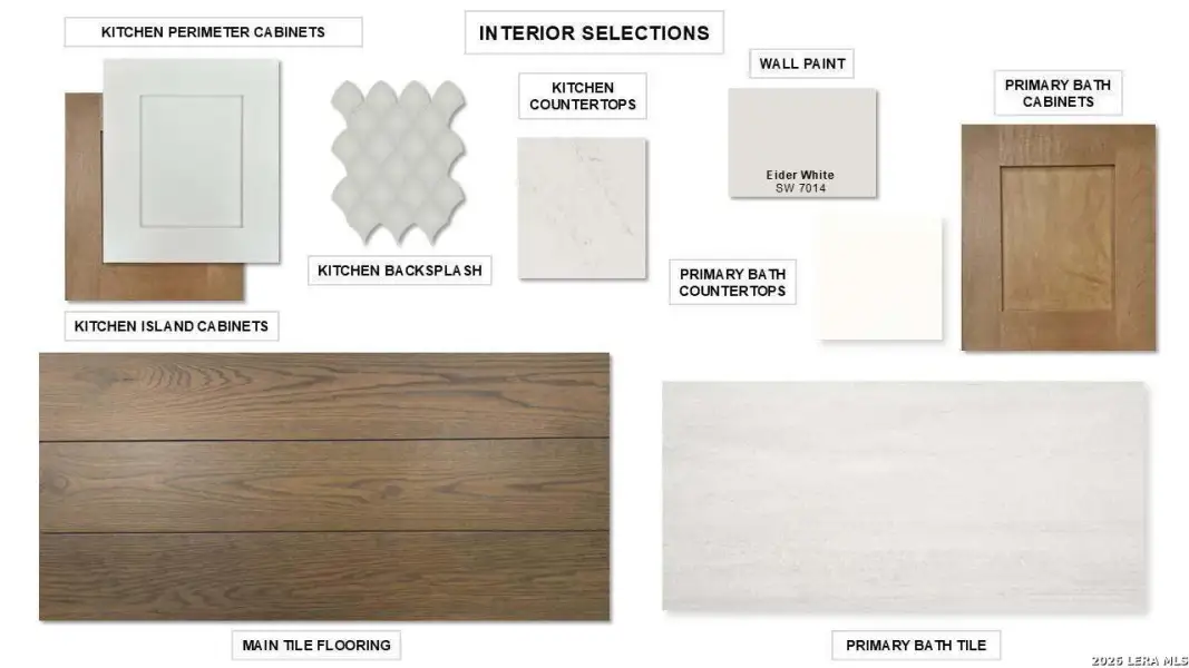 Sample of building materials used in homes in Veramendi, New Braunfels (Image 3).