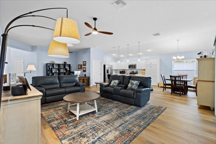Furnished interior view inside a new home in , The Villages (Image 10).