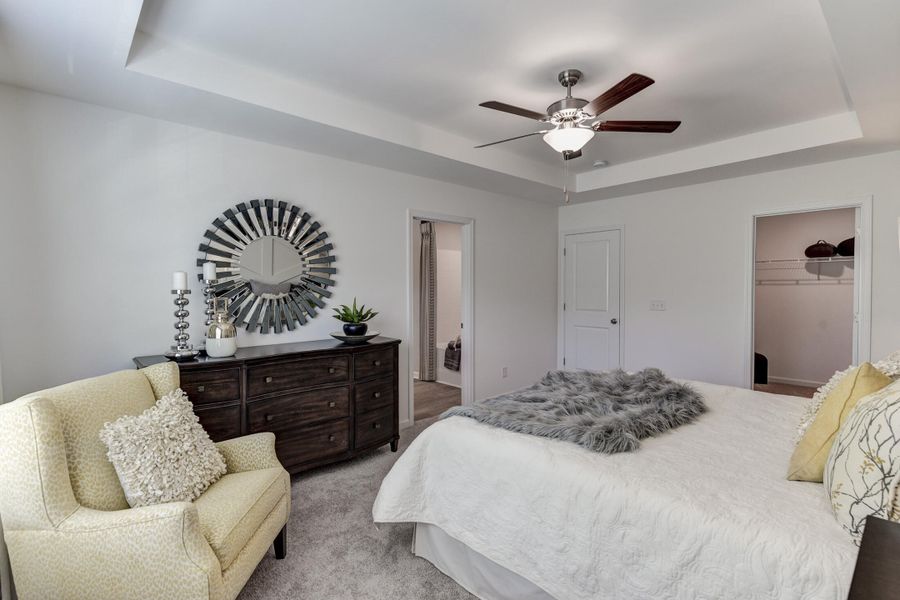 Furnished interior view inside a new home in Central Creek, Goose Creek (Image 28).