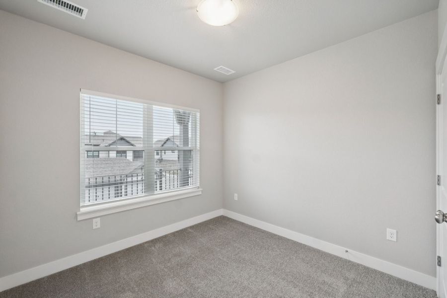 Spacious, unfurnished interior of a new home in Highlands at Fox Hill, Longmont (Image 16). Spacious, unfurnished interior of a new home in Highlands at Fox Hill, Longmont (Image 16).