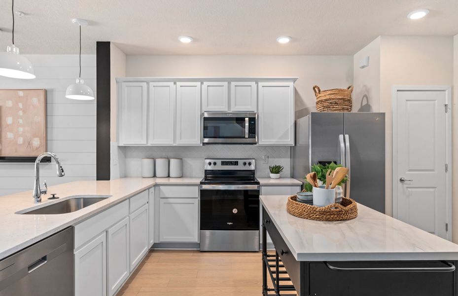 Furnished interior view inside a new home in Skylar Crest, Sanford (Image 3).