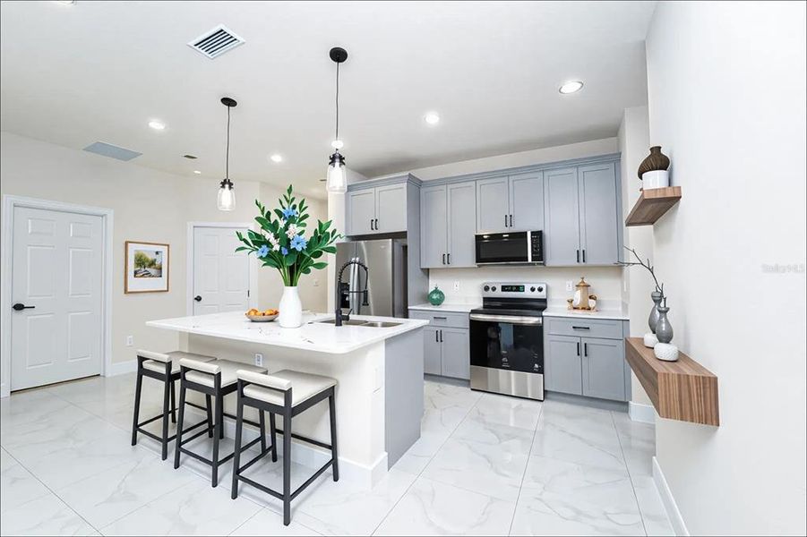 Furnished interior view inside a new home in , Deland (Image 4).
