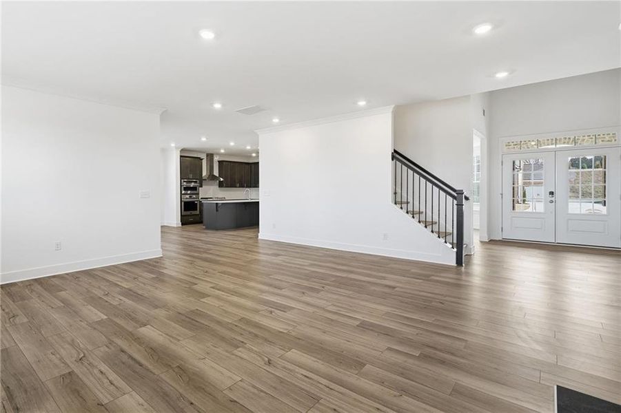 Spacious, unfurnished interior of a new home in Deer Valley, Canton (Image 23).