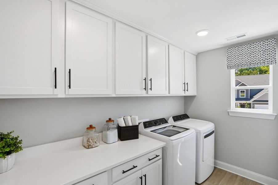 Furnished interior view inside a new home in Ashton Park, Monroe (Image 27).