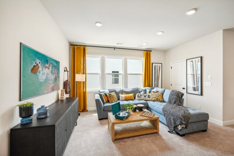 Representative furnished interior of a home built from the Essex by Taylor Morrison in Bennett Farm, Loganville (Image 22).