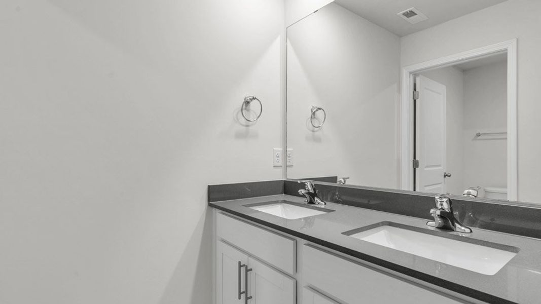 Close-up of interior finishes inside a home in The Preserve at Kinsley, Jamestown (Image 8). Close-up of interior finishes inside a home in The Preserve at Kinsley, Jamestown (Image 8).