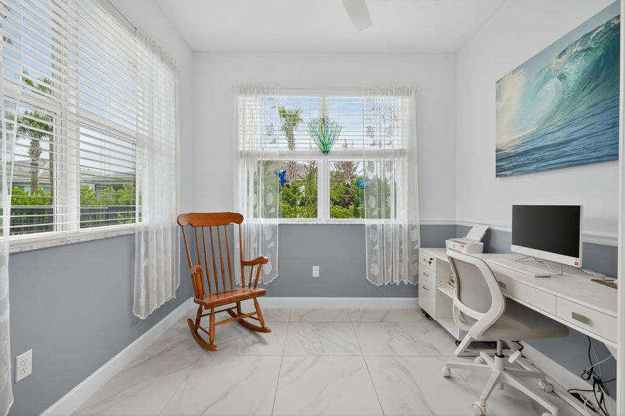 Furnished interior view inside a new home in , Port St. Lucie (Image 50).