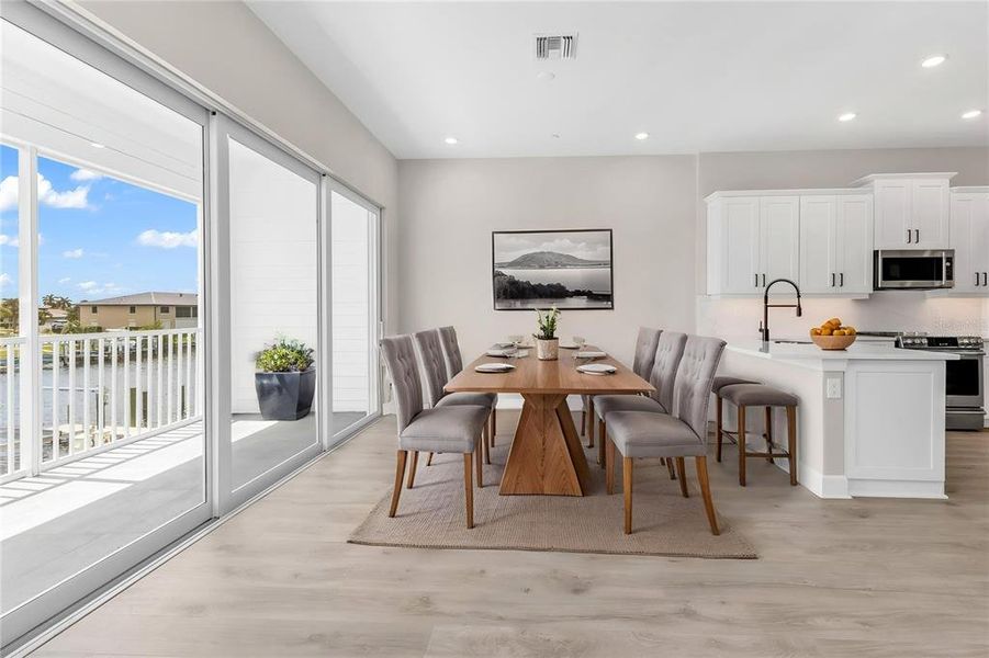 Furnished interior view inside a new home in , Punta Gorda (Image 8).