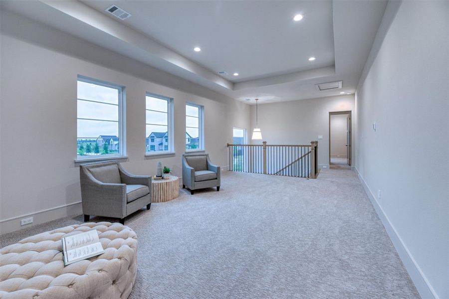 Furnished interior view inside a new home in , Richmond (Image 18). Furnished interior view inside a new home in , Richmond (Image 18).
