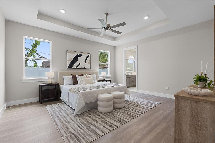 Furnished interior view inside a new home in , Orlando (Image 14). Furnished interior view inside a new home in , Orlando (Image 14).