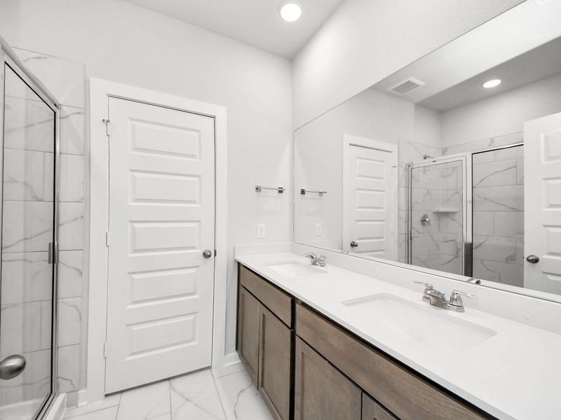 Furnished interior view inside a new home in Liberty Estates, Cleveland (Image 14). Furnished interior view inside a new home in Liberty Estates, Cleveland (Image 14).