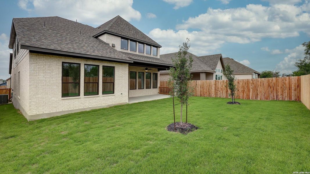 Exterior details and patio area of a home in VIDA, San Antonio (Image 4).