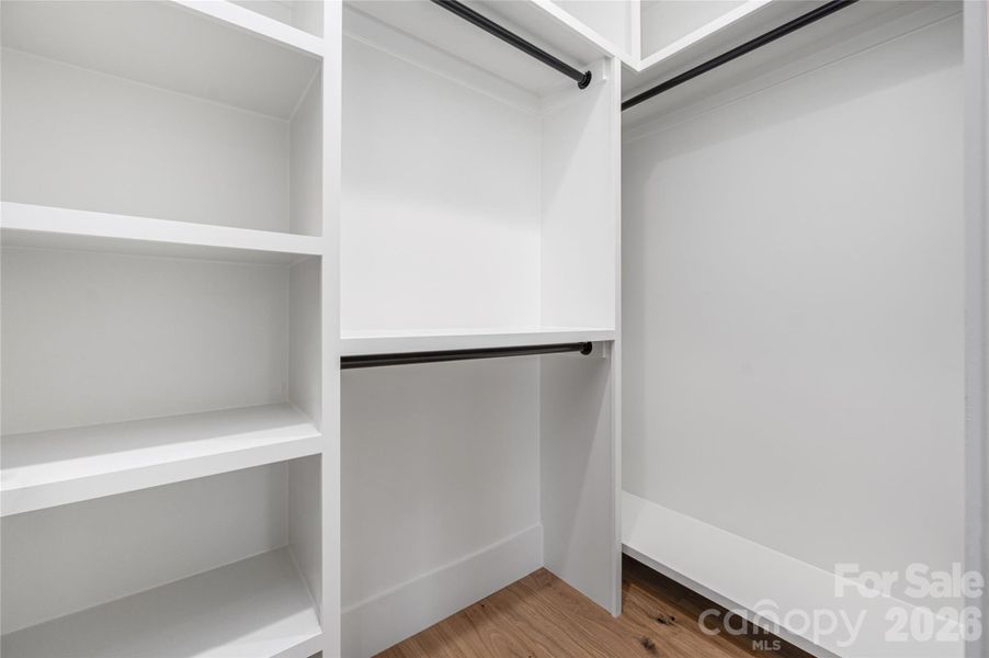 Guest bedroom closet.