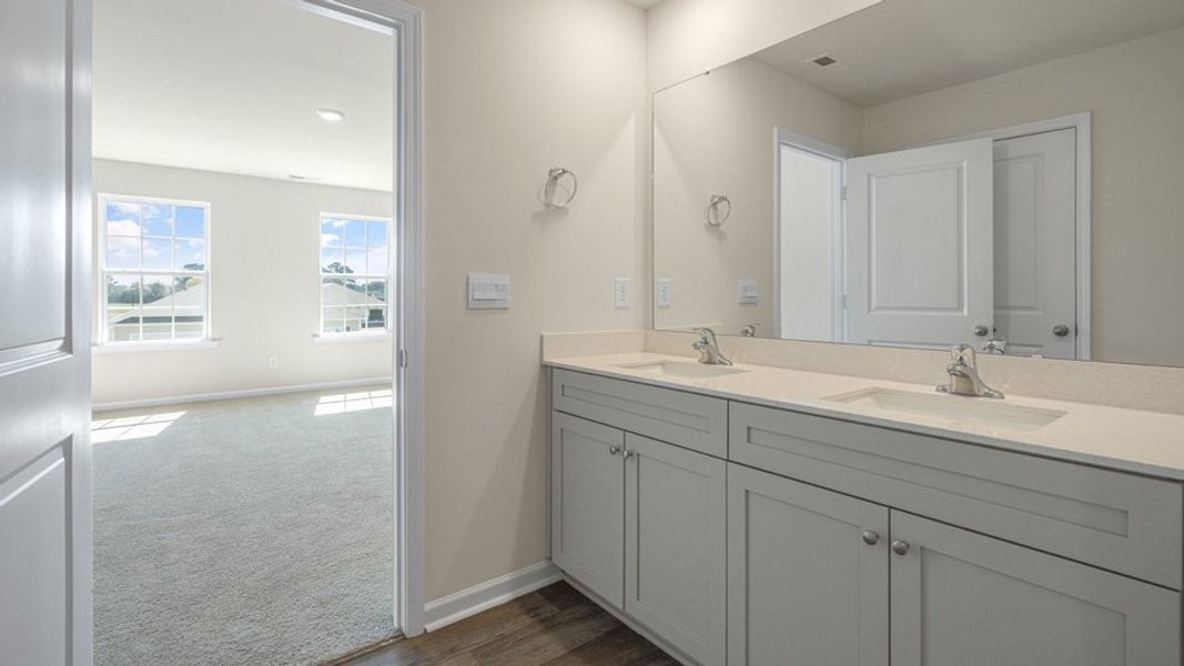Furnished interior view inside a new home in Madeline Farm, New Bern (Image 10).