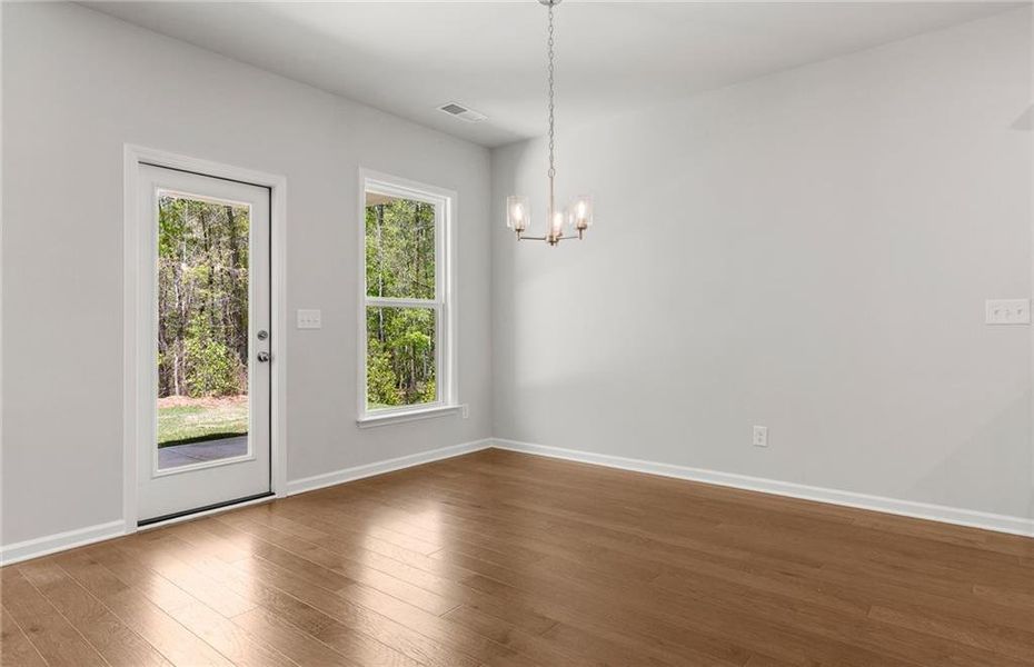 Spacious, unfurnished interior of a new home in Reunion, Flowery Branch (Image 33).