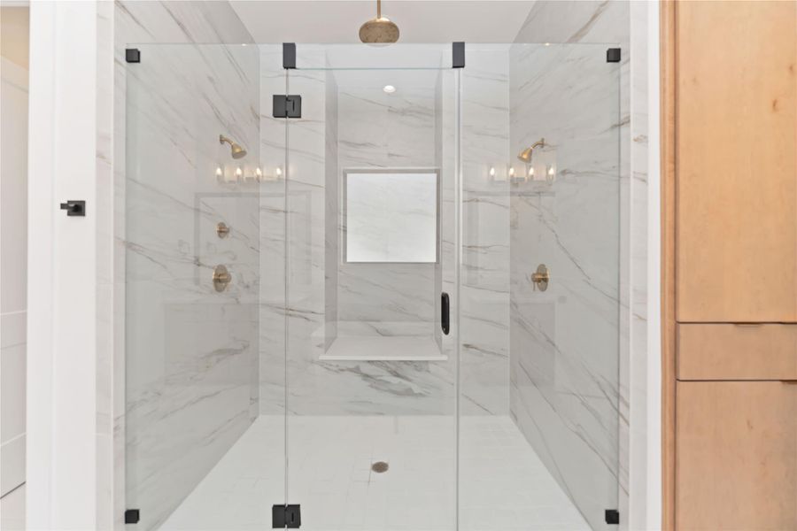 Close-up of interior finishes inside a home in , Houston (Image 13).