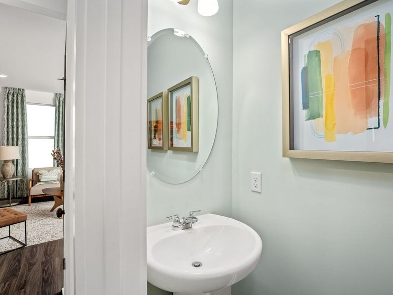 Furnished interior view inside a new home in Sage Farms, White House (Image 8).