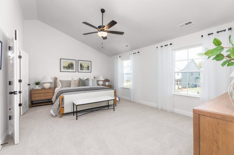 Furnished interior view inside a new home in Avondale, Greensboro (Image 53).