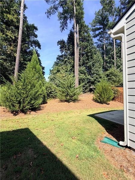 Exterior details and patio area of a home in , Acworth (Image 3).