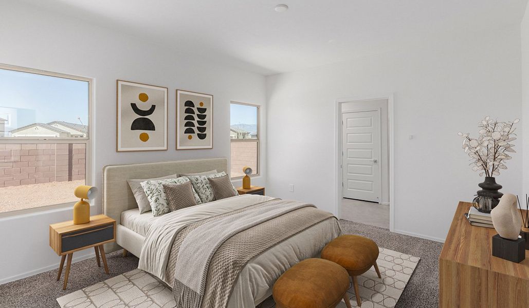 Furnished interior view inside a new home in Hanson Ridge, Vail (Image 7).