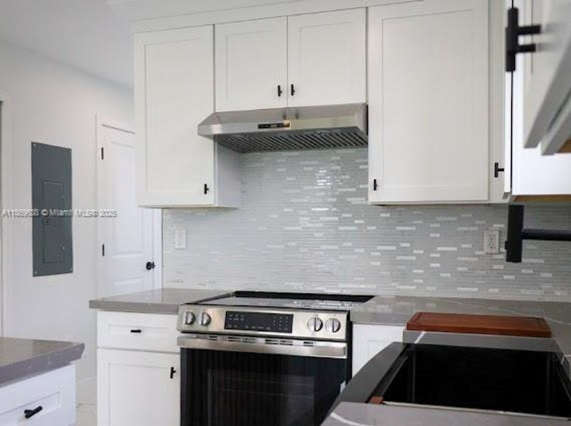 Furnished interior view inside a new home in , Miami (Image 5).