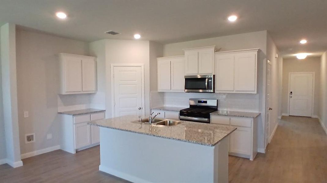 Furnished interior view inside a new home in The Canyons, Keene (Image 4).