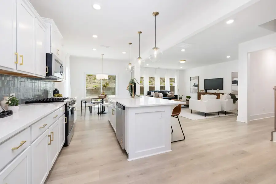 Furnished interior view inside a new home in Meadowview, Pittsboro (Image 6).