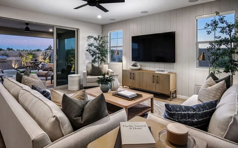 Representative furnished interior of a home built from the Agave by Brookfield Residential in Blossom Rock, Apache Junction (Image 8). Representative furnished interior of a home built from the Agave by Brookfield Residential in Blossom Rock, Apache Junction (Image 8).