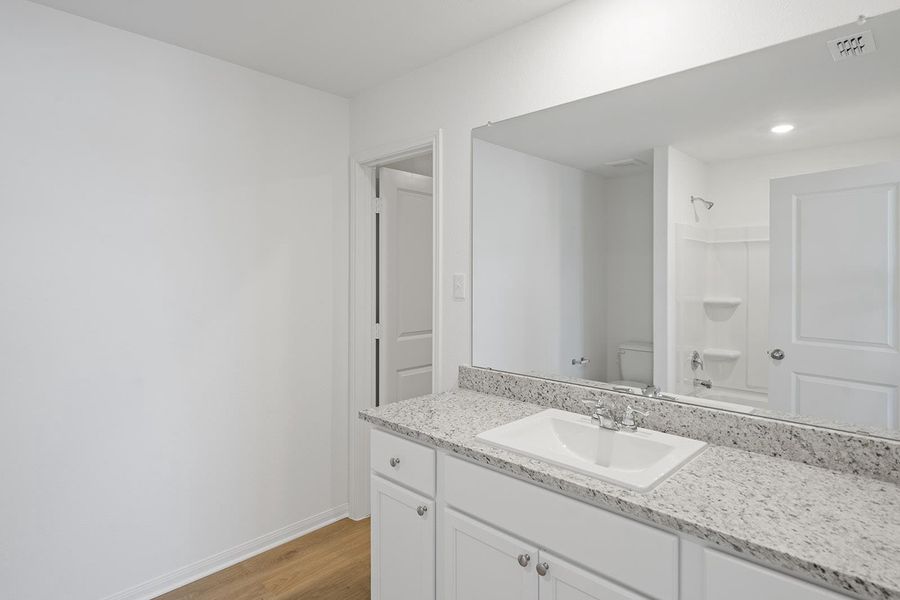 Furnished interior view inside a new home in Colson Ranch, Jarrell (Image 3).