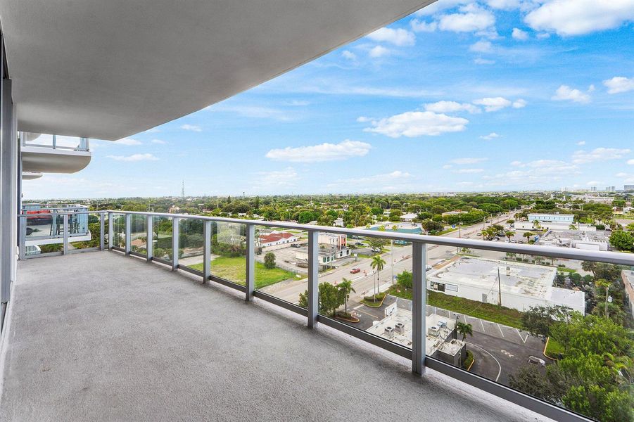 Spacious Balcony