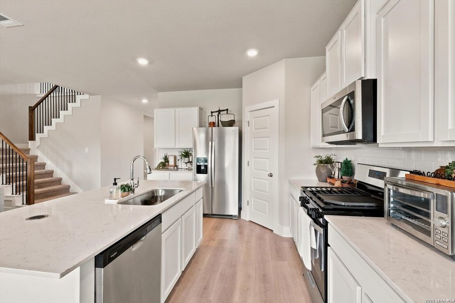 Furnished interior view inside a new home in Copper Canyon, Bulverde (Image 17).